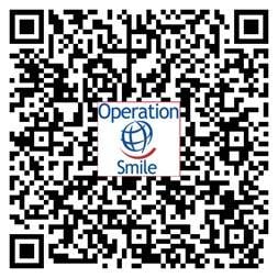 Operation Smile donation QR code